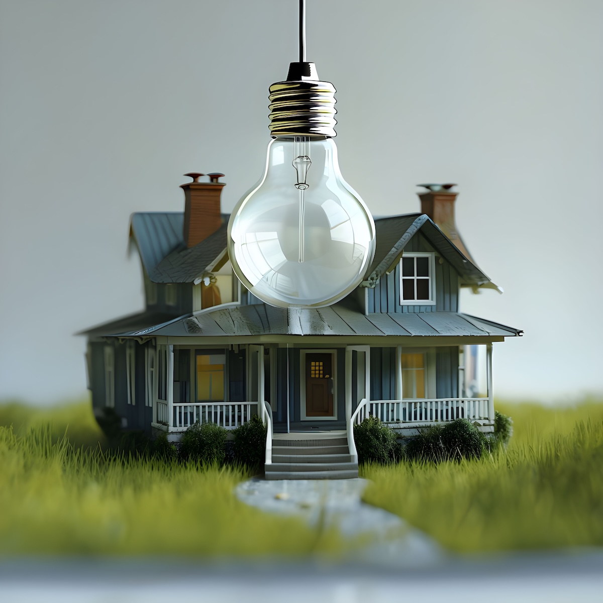 Lightbulb House